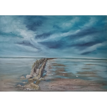 Holwert, olie op doek, 50x70